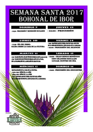 Imagen PROGRAMACIÓN SEMANA SANTA 2017