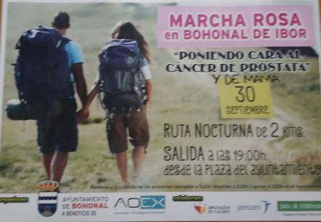 Imagen MARCHA ROSA EN SOLIDARIDAD CON EL CANCER DE PROSTATA Y DE MAMA